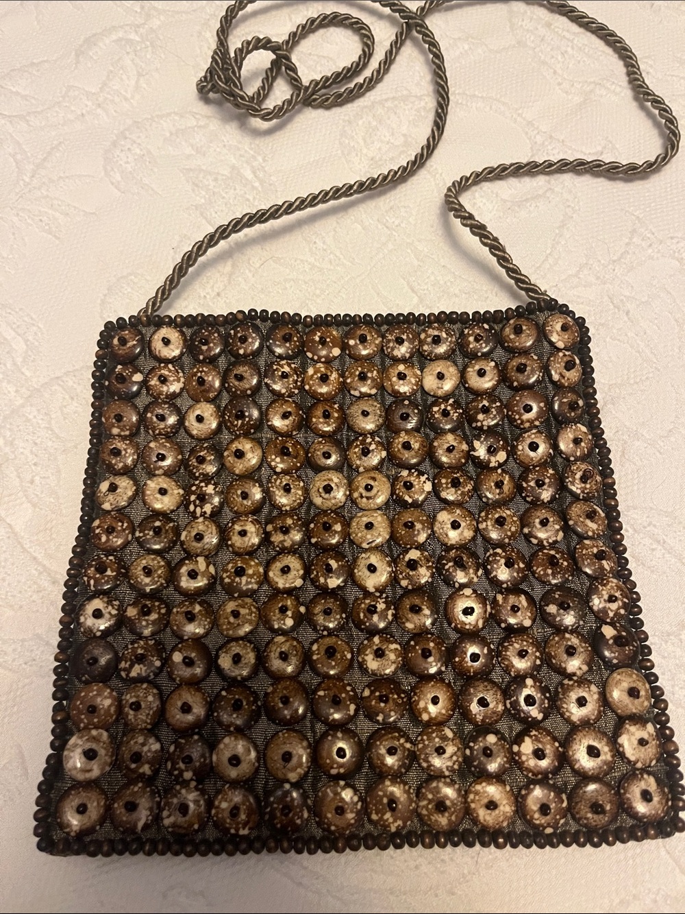 Beaded Indian bag